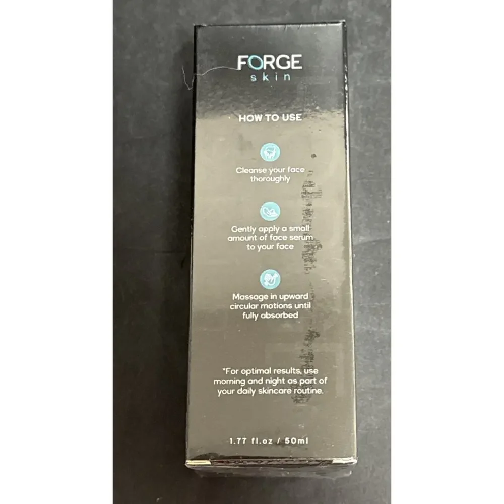 Forge Skin Men Beef Tallow Based Face Serum 1.77 fl Oz Sealed Horizon Ventures